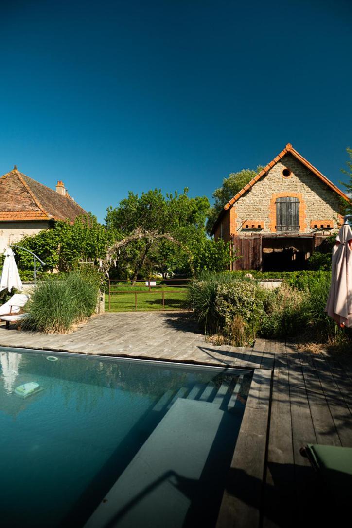 Bed and Breakfast Les Jardins Des Soussilanges Ceron Экстерьер фото